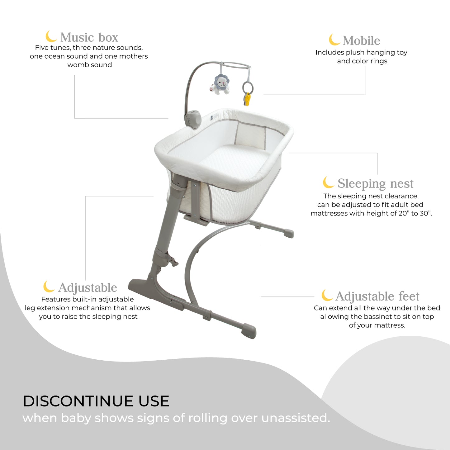 Versatile™ CO-SLEEPER® Bassinet