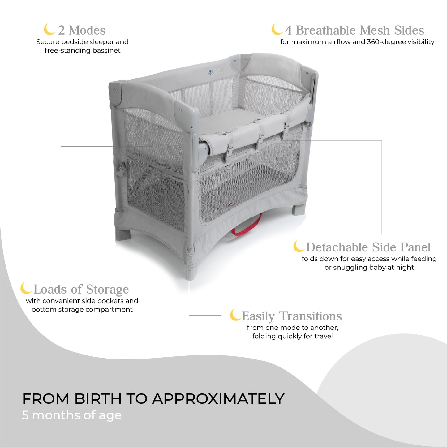 Mini Ezee™ 2 in 1 CO-SLEEPER® Bassinet