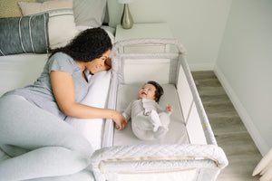 Newborn Won't Sleep in A Bassinet? Try These 4 Tips.