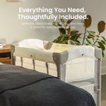 What's included with the Mini Ezee 3-in-1 Co-Sleeper bassinet
