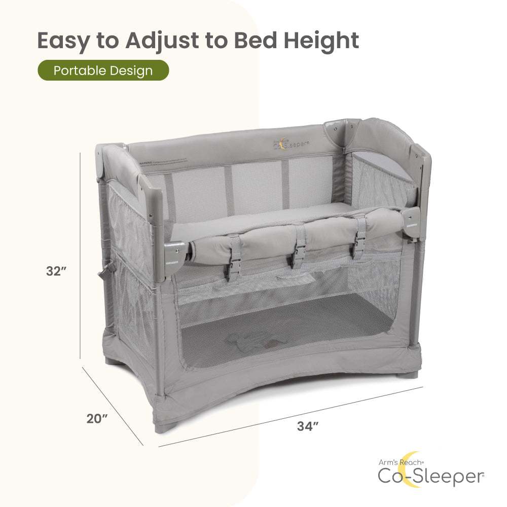 Mini Ezee™ 2 in 1 CO-SLEEPER® Bassinet - Grey