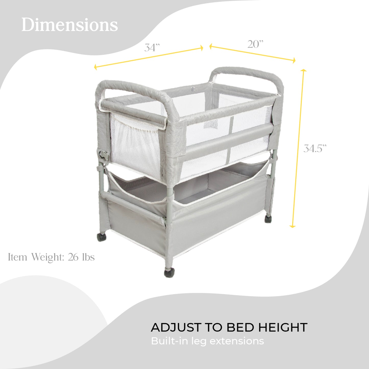 Clear-Vue® CO-SLEEPER® Bassinet