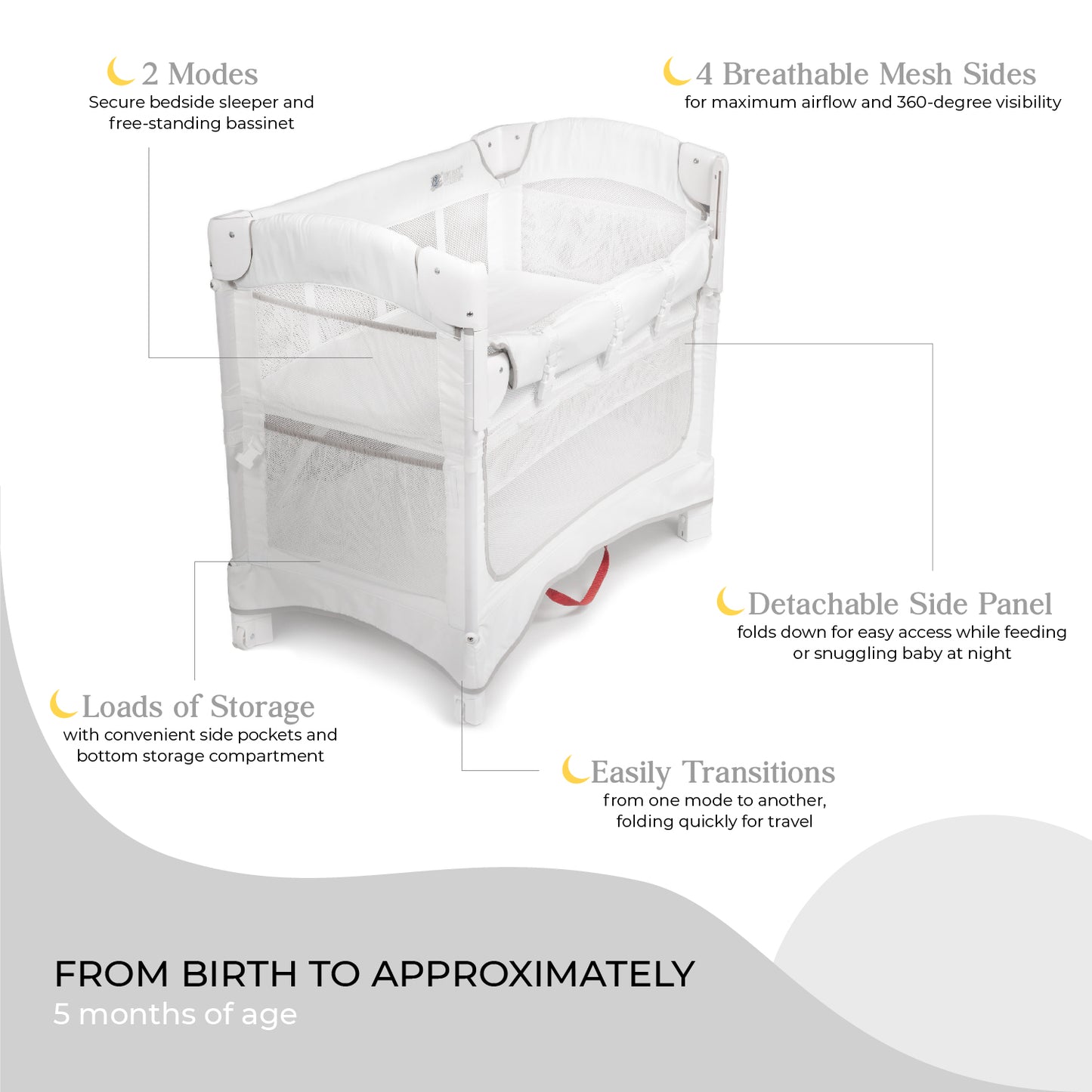 Mini Ezee™ 2 in 1 CO-SLEEPER® Bassinet