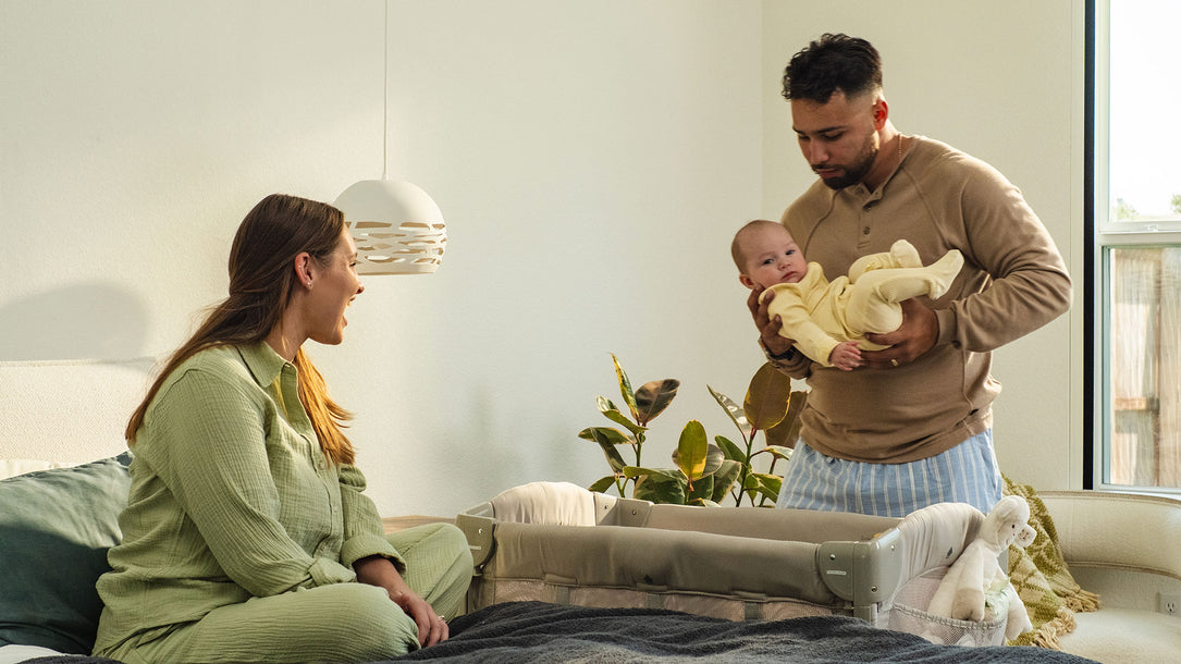 video showing how to assemble the arm's reach mini ezee and ideal ezee co-sleeper bedside bassinets