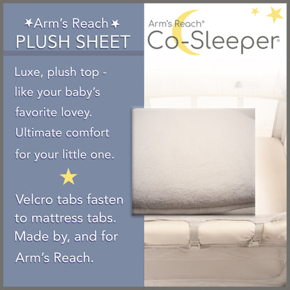 SHEETS - PLUSH  FOR IDEAL CO-SLEEPER®